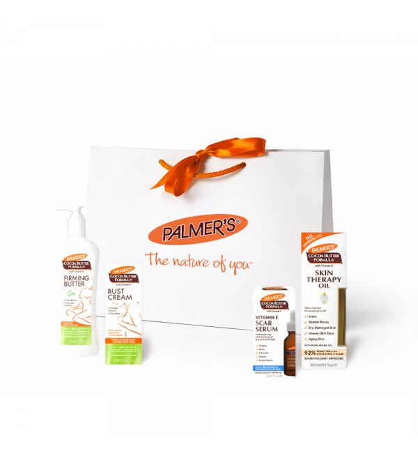 Palmer's Комплект за след раждане против стрии + луксозен подаръчен плик 