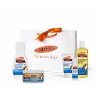 Palmer's Комплект продукти с какаово масло за тяло и ръце + луксозен подаръчен плик 