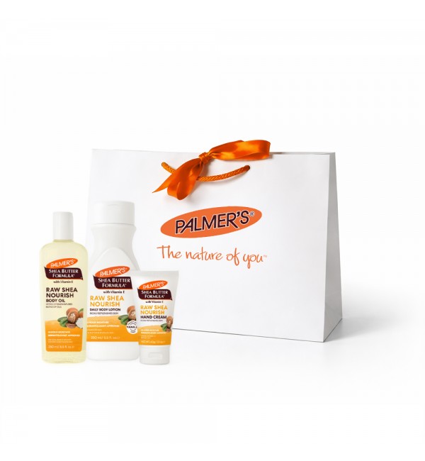 Palmer's Комплект продукти с шеа за тяло и ръце + луксозен подаръчен плик 
