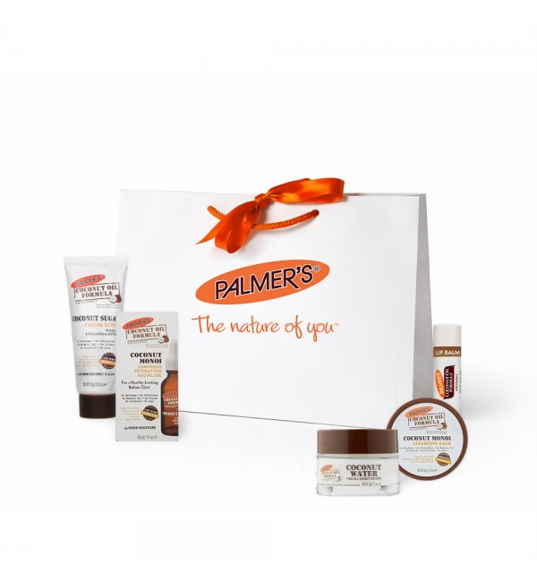 Palmer's Комплект продукти за лице и устни  + луксозен подаръчен плик 