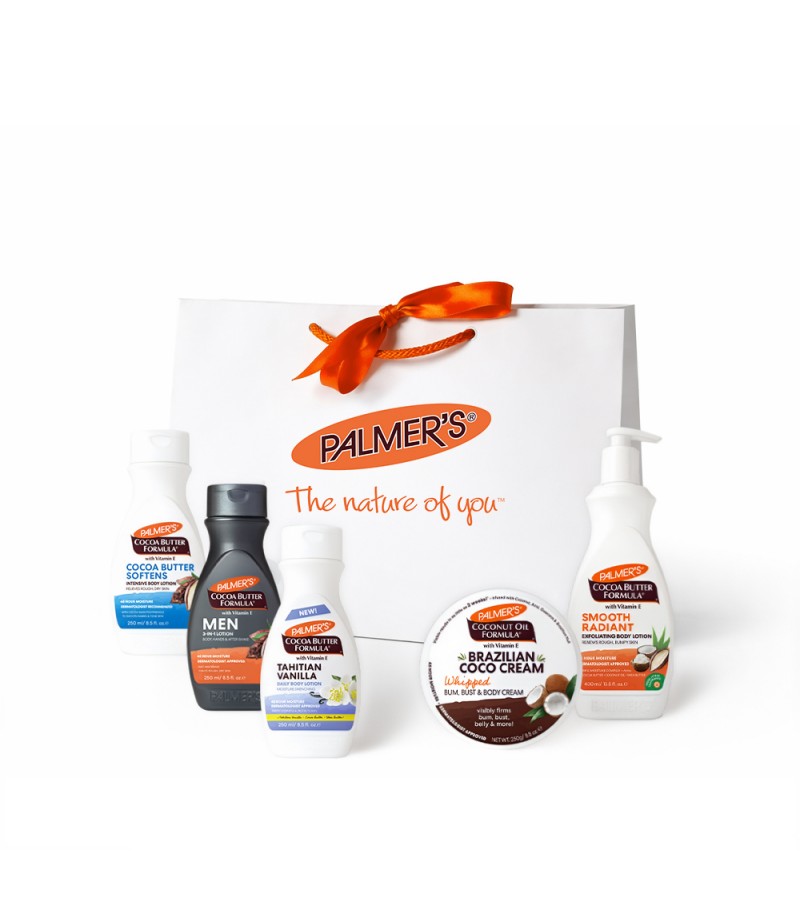 Palmer's Комплект продукти за тяло микс  + луксозен подаръчен плик 