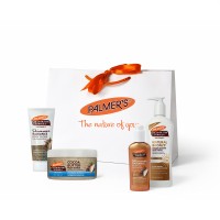 Palmer's Комплект продукти за бронзов тен и блестяща кожа  + луксозен подаръчен плик 