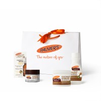 Palmer's Комплект продукти за лице и тяло с кокосово масло + луксозен подаръчен плик 