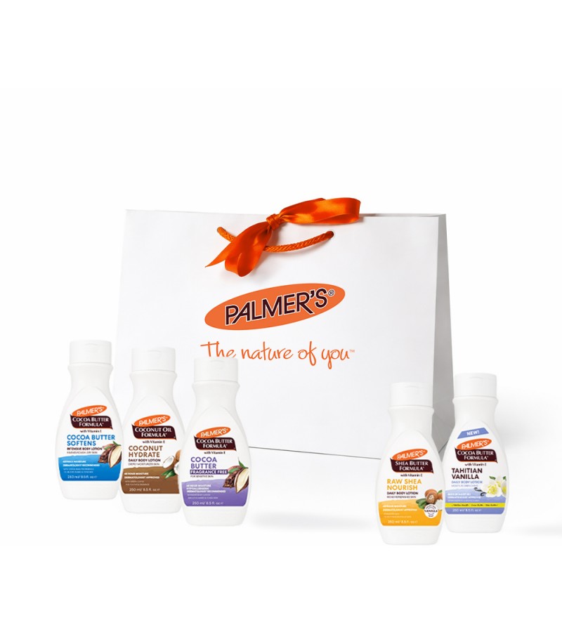Palmer's  Комплект лосиони за тяло микс  + луксозен подаръчен плик 