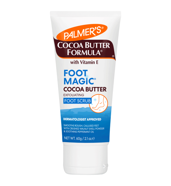 Palmer's ‘’магически” ексфолиращ скраб за крака с какаово масло  60гр.